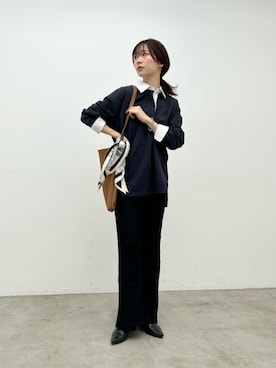 「LARUTA（ラルータ）のアイテム」を使った、Haruさん（レディース・160cm）の冬コーディネート