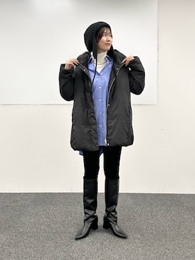 「アイテム（ブーツ）」を使った、Haruさん（レディース・160cm・30代）の冬コーディネート