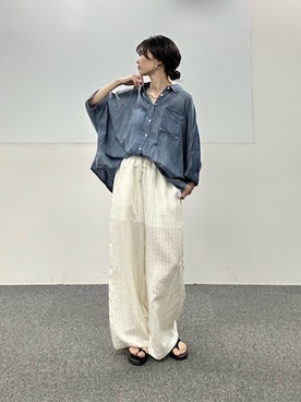 Haruさん(レディース・160cm)の夏コーディネート