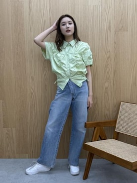 「Ungrid（アングリッド）のアイテム」を使った、YUIさん（骨格ストレート・レディース・167cm）の夏コーディネート