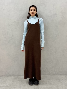 「Ungrid（アングリッド）のアイテム（ワンピース/ドレス）」を使った、YUIさん（レディース・167cm）の秋コーディネート