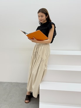「Ungrid（アングリッド）のアイテム」を使った、YUIさん（骨格ストレート・レディース・167cm）の夏コーディネート