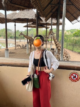 「MIXXO（ミッソ）のアイテム」を使った、Han🍊さん（レディース・152cm）の春コーディネート