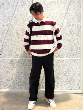 「アイテム（シューズ）」を使った、T.Sさん（メンズ・190cm）の秋コーディネート