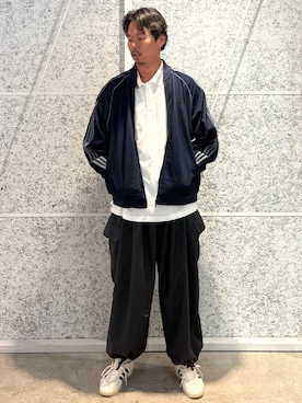「アイテム（シューズ）」を使った、T.Sさん（メンズ・190cm）の夏コーディネート