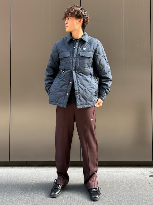 adidas トラックパンツ アディダス プレミアム トラックパンツ - ブルー | アディダス