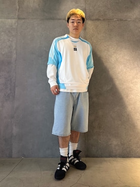 「プレデター」｜NKさん（メンズ・174cm）の夏コーディネート