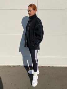 新品♪adidas/アディダス ♪（レディス）プレミアムエッセンシャルオーバーJKT/ボアジャケット♪サイズS♪ 1702527548_215.jpg