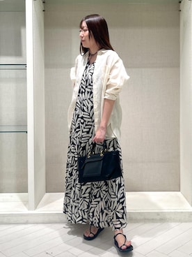 「アイテム（ハンドバッグ）」を使った、shihoさん（レディース・157cm・20代）の夏コーディネート