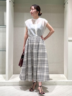 shihoさん（レディース・157cm）の夏コーディネート