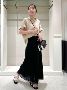 shihoさん（レディース・157cm）の春コーディネート