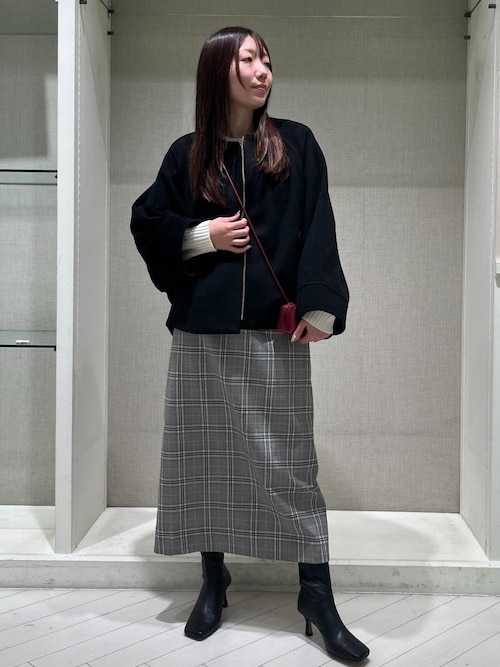 セール】ウールモヘヤタイトスカート/セットアップ対応（スカート