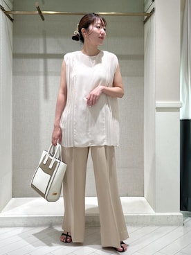 shihoさん（レディース・157cm）の夏コーディネート