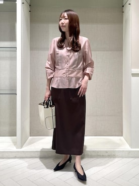 shihoさん（レディース・157cm）の春コーディネート