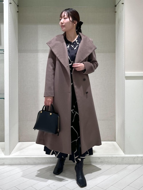 プレミアムカシミヤ ロングコート【Sサイズフェア対象】（ステン