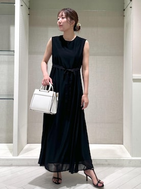 「マキシ」｜「アイテム（サンダル）」を使った、shihoさん（レディース・157cm）の夏コーディネート