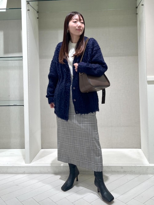 セール】ウールモヘヤタイトスカート/セットアップ対応（スカート