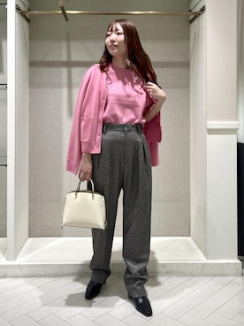 「ブルべ夏」｜shihoさん（レディース・157cm）の秋コーディネート