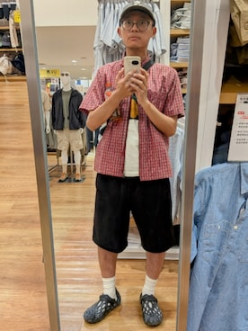 「MERRELL（メレル）のアイテム」を使った、グワン
さん（メンズ・173cm）の夏コーディネート