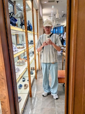 「nanamica（ナナミカ）のアイテム」を使った、グワン
さん（メンズ・173cm）の夏コーディネート