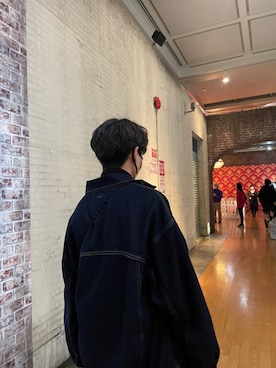 「BEAMS（ビームス）のアイテム（デニムジャケット）」を使った、ryuma2002さん（メンズ・170cm）の春コーディネート