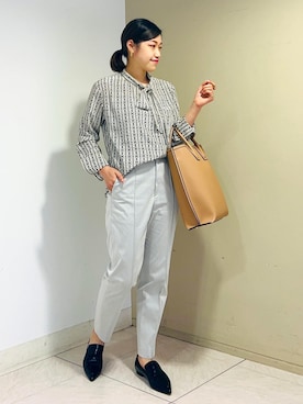 moekaさん（レディース・156cm）の春コーディネート