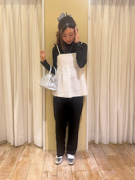 「キャミビスチェ」｜uri630さん（レディース・163cm）の秋コーディネート