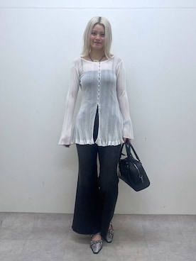 「アイテム（パンプス）」を使った、yuinaさん（レディース・167cm）の夏コーディネート