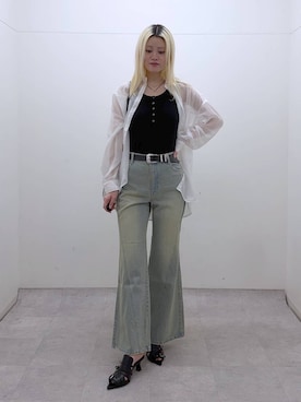 yuinaさん（レディース・168cm）の春コーディネート