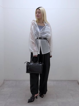 「PAGEBOY（ページボーイ）のアイテム（バッグ）」を使った、yuinaさん（レディース・168cm）の春コーディネート