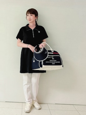 「ゴルフウェア」｜ᴀᴋɪ ꕤ୭さん（レディース・167cm）の秋コーディネート