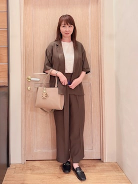 「アイテム（ジャケット/アウター）」を使った、ᴀᴋɪ ꕤ୭さん（レディース・167cm）の夏コーディネート