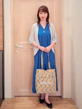 「アイテム（パンプス）」を使った、ᴀᴋɪ ꕤ୭さん（レディース・167cm）の夏コーディネート