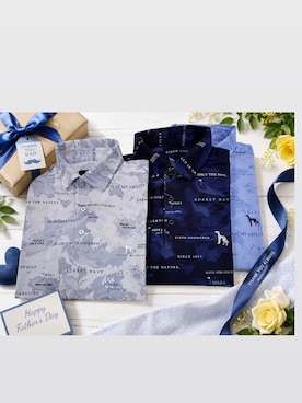 「adabat（アダバット）の【ADABAT NAVY】吸水速乾/UVカット エアロフォトリンクスプリント半袖ポロシャツ（ポロシャツ、ブルー系）」を使った、ᴀᴋɪ ꕤ୭さん（レディース・167cm）の春コーディネート