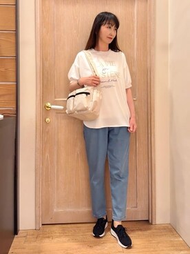 「DRESKIP（ドレスキップ）のアイテム」を使った、ᴀᴋɪ ꕤ୭さん（レディース・167cm）の春コーディネート