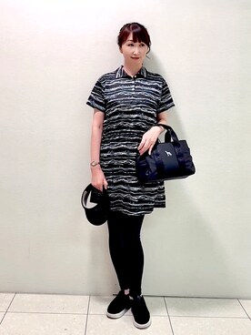 「アイテム（サンバイザー）」を使った、ᴀᴋɪ ꕤ୭さん（レディース・167cm）の夏コーディネート