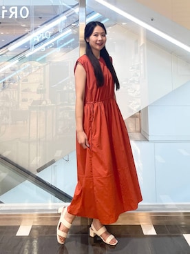 「アイテム（サンダル）」を使った、ほのさん（レディース・164cm・20代）の夏コーディネート