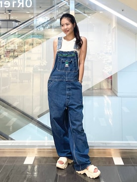 「厚底」｜ほのさん（レディース・164cm）の夏コーディネート