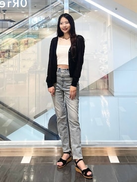 「WA ORiental TRaffic（ダブルエーオリエンタルトラフィック）のアイテム」を使った、ほのさん（レディース・164cm）の夏コーディネート