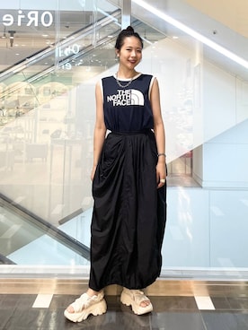「スポサン」｜ほのさん（レディース・164cm）の夏コーディネート