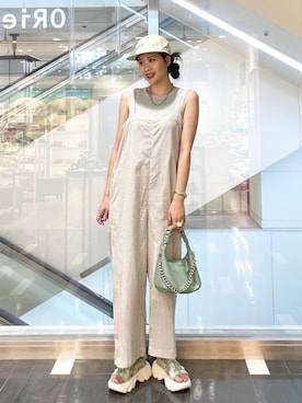 「厚底」｜ほのさん（レディース・164cm）の夏コーディネート