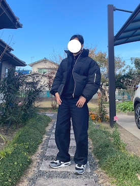 「アイテム（その他トップス）」を使った、ayumu/あゆむさん（メンズ・167cm）の冬コーディネート