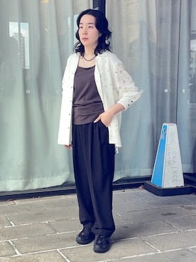 松澤乃友里さん（レディース・149cm）の春コーディネート