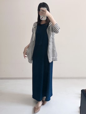 「スタッフ」｜sakuさん（レディース・159cm）の春コーディネート