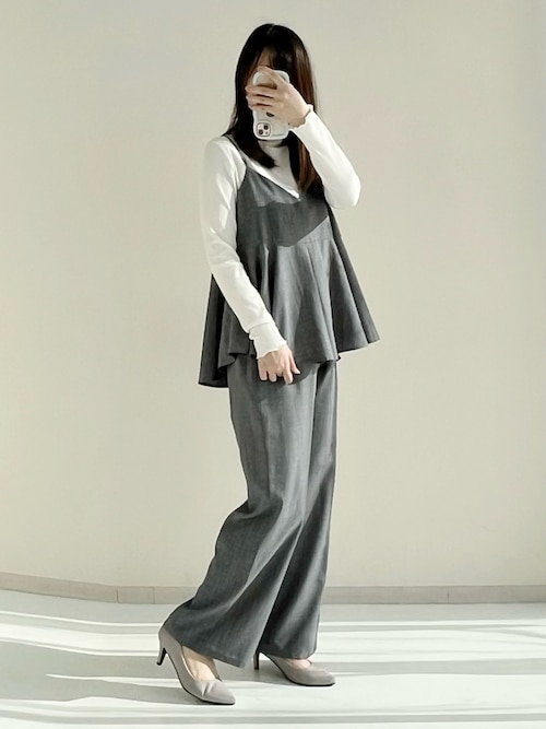 HITOMIN セットアップ Lサイズ クリーム色 HITOMIN セットアップ