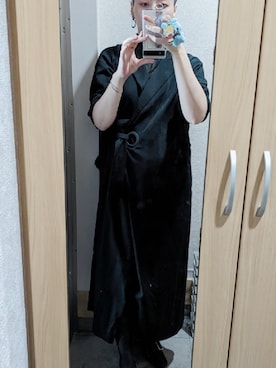 「antiqua（アンティカ）のアイテム（オールインワン・サロペット）」を使った、tarさん（レディース・164cm）の春コーディネート
