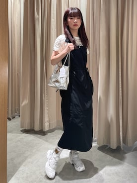 「FREE'S MART（フリーズマート）のアイテム（ワンピース/ドレス）」を使った、otloamcさん（レディース・172cm）の春コーディネート