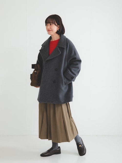 スーパー100メルトンPコート（ピーコート）｜URBAN RESEARCH（アーバン