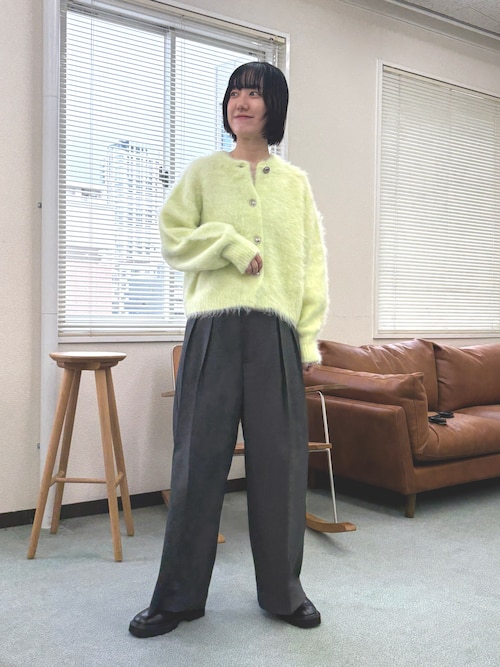 新品タグ付♦︎URBAN RESEARCH ブラッシュシャギーニットカーディガン