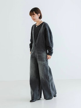 yuunaさん（レディース・159cm）の冬コーディネート